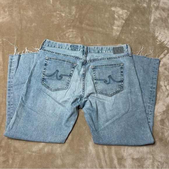 AG Adriano Goldschmied The Nolan Ankle Raw Hem Jeans Size 32 - Picture 4 of 8